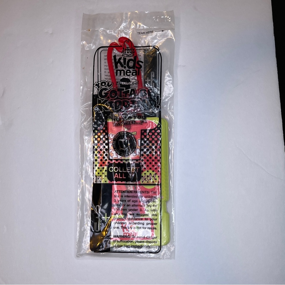 Sealed Arby’s Toy You Gotta Be Kidding! Deck 2 2009 game